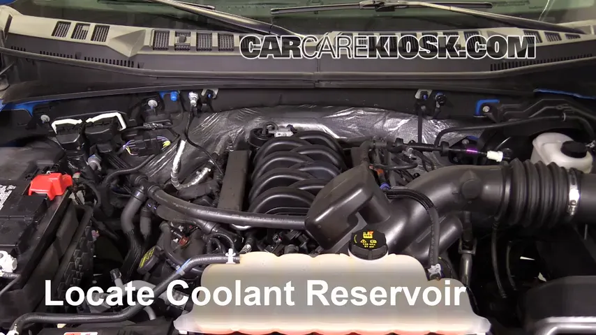 2016 Ford F-150 XLT 5.0L V8 FlexFuel Crew Cab Pickup Antigel (Liquide de Refroidissement)